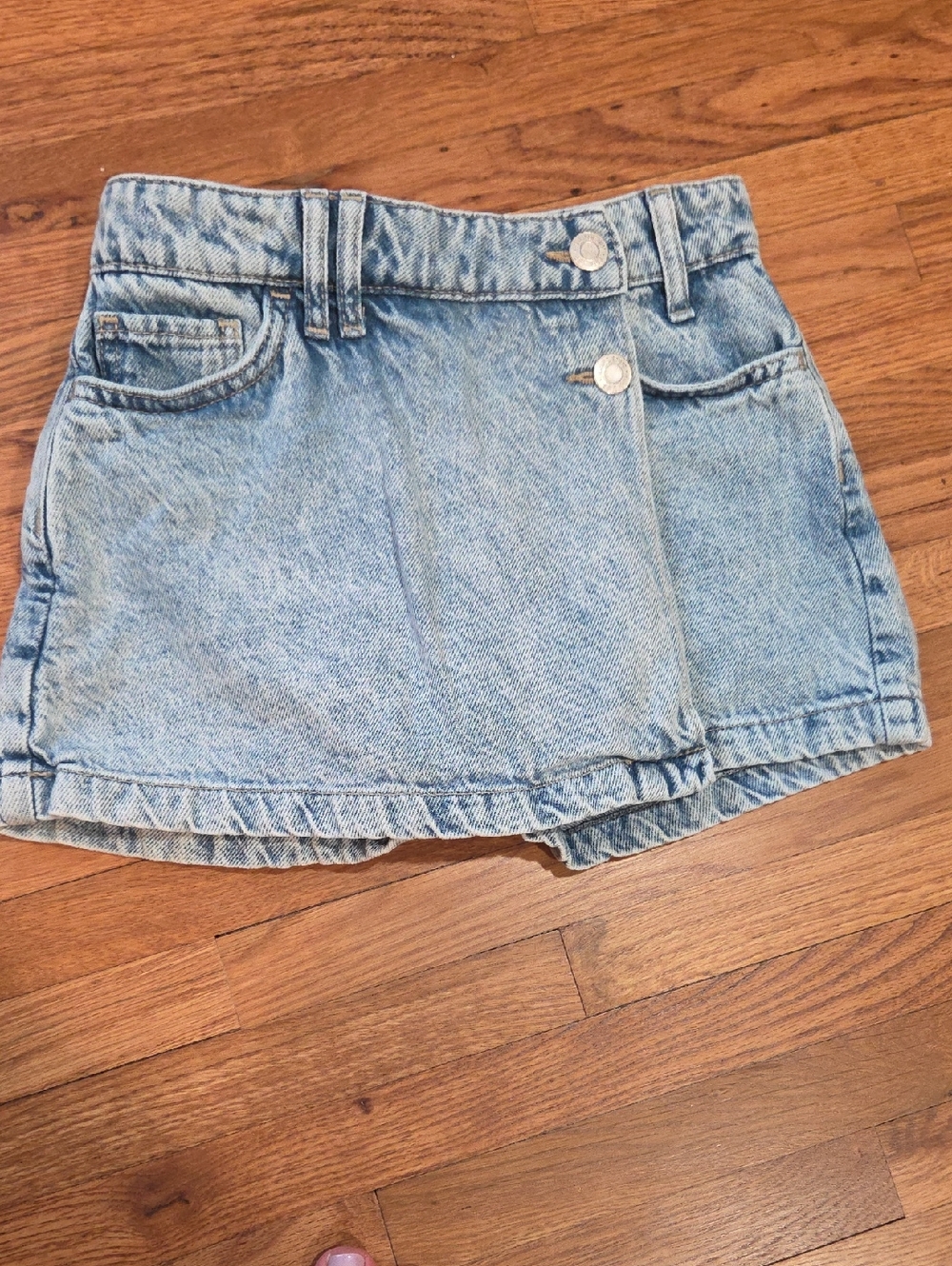 GAP Light Blue Denim Skort